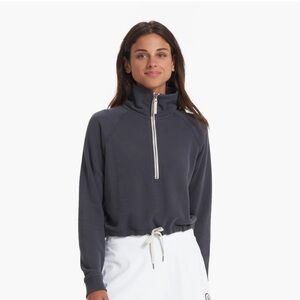 Navy blue Sedona Vuori half zip